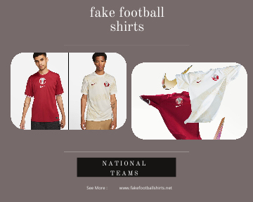 fake Qatar football shirts 23-24